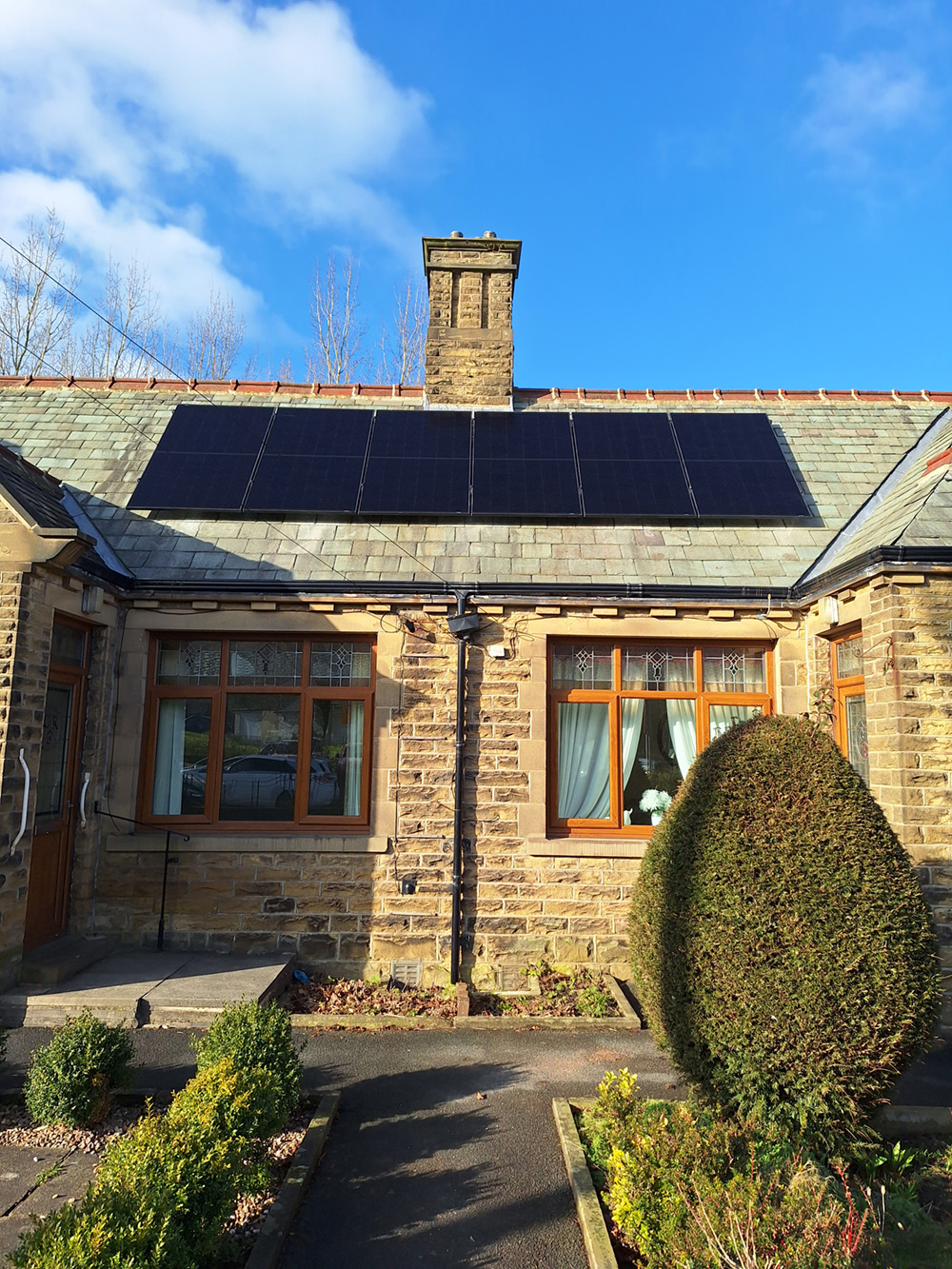 new solar panels at Cottingley new solar panels at Cottingley
